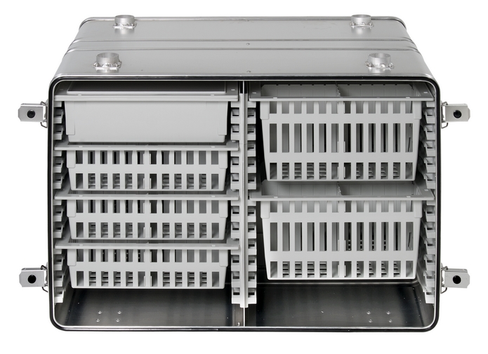 AM 645 Modular Shelf Container Emergency Medical Storage Solution